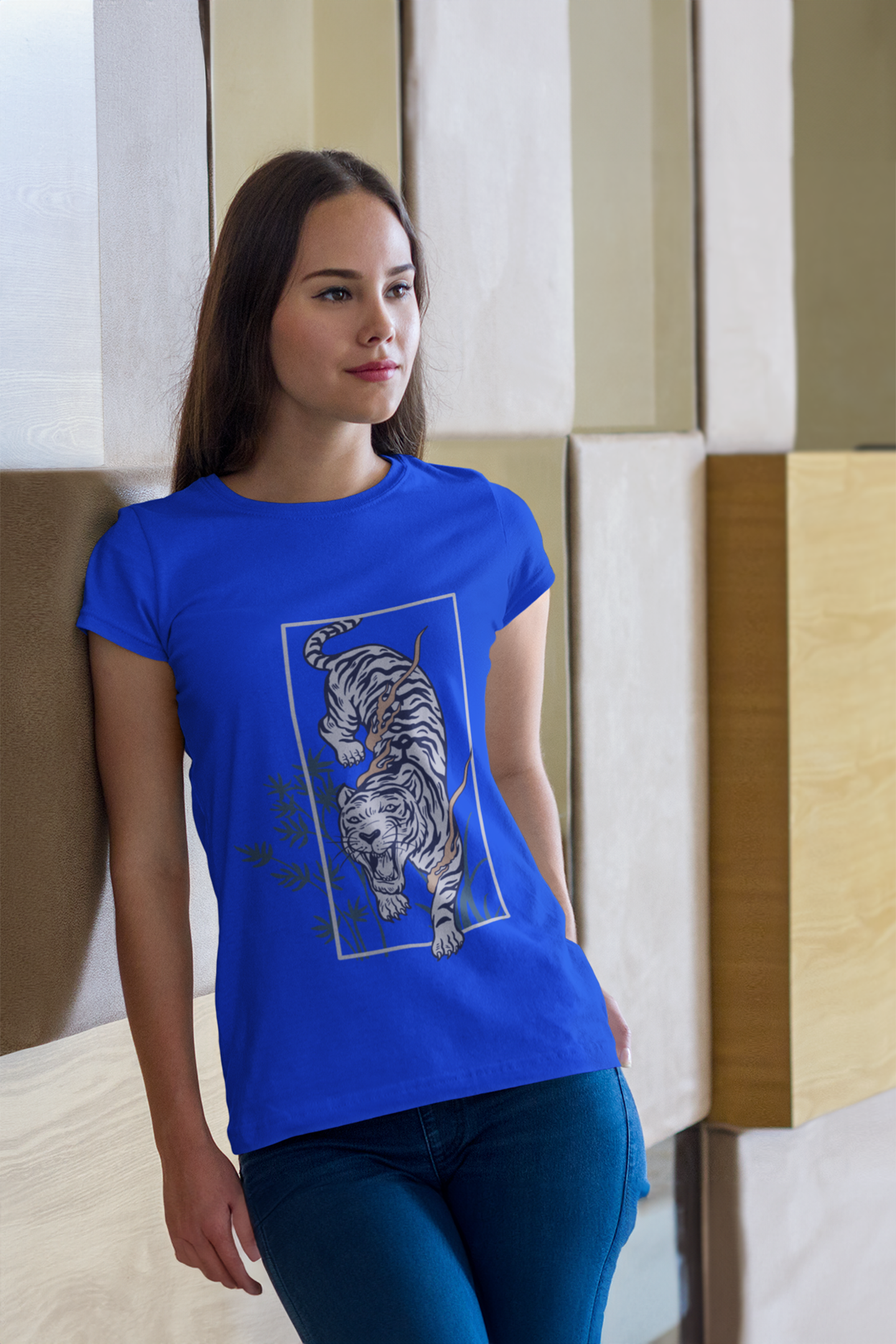 White Tiger - t-shirt